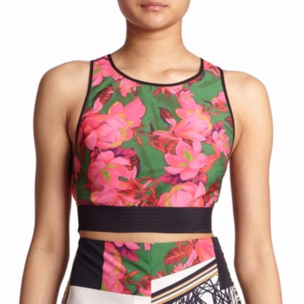 Clover Canyon Scribble Scarf Crop Top